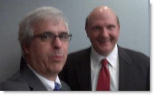 Me and Steve Ballmer